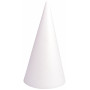 Polystyrene Cone Shape 15x8cm - 1 pcs