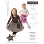 MiniKrea Sewing Pattern 50101 Circle Skirt - Paper Pattern size 0-10 years