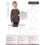 MiniKrea Sewing Pattern 50220 T-shirt - Paper Pattern size 0-10 years