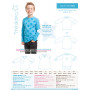 MiniKrea Sewing Pattern 50222 Raglan T-shirt - Paper Pattern size 0-10 years