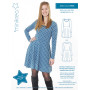 MiniKrea Sewing Pattern 70045 Jersey Dress - Paper Pattern size 34-50