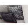 Basketweave Pillow 40x40cm Crochet Kit by Rito Krea