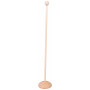 fromWOOD Wood Flag Pole Table Small 30cm