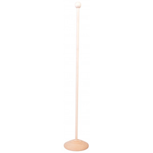 fromWOOD Wood Flag Pole Table Large 45cm