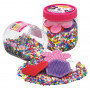 Hama Midi 4,000 Beads and Pegboards Pink Tub 2051