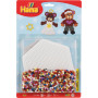 Hama Midi Pack 4204 with 1,000 Beads & Hexagon Pegboard