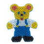 Hama Maxi Pegboard 8204 Teddy Bear Transparent - 1 pc.