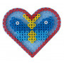Hama Maxi Pegboard 8206 Heart Tranparent - 1 pc.