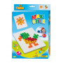 Hama Maxi Stick Pack 9667 with 140 Maxi Sticks & Squared Pinboard
