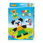 Hama Maxi Stick Pack 9668 with 140 Maxi Sticks & Squared Pinboard