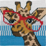 Permin Embroidery Kit for kids Giraf 25x25cm