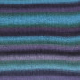 Drops Delight Yarn Print 09 Turquoise/Purple