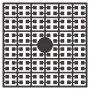 Pixelhobby Midi Beads 283 Dark Brown 2x2mm - 140 pixels