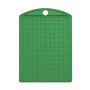 Pixelhobby Keychain/Medallion Transparent Green 3x4cm - 1 pc.