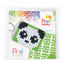 Pixelhobby Gift Box Keychain Set Panda 3x4cm
