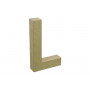 Cardboard letter L 20x11,5cm - 1 pc