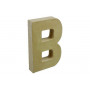 Cardboard letter B 20x11,5cm - 1 pc