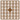 Pixelhobby Midi Beads 513 Dark Golden brown 2x2mm - 140 pixels
