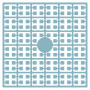 Pixelhobby Midi Beads 470 Sky Blue 2x2mm - 140 pixels