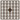 Pixelhobby Midi Beads 393 Extra Dark Golden Brown 2x2mm - 140 pixels