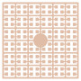Pixelhobby Midi Beads 388 Dark Peach Skin Color 2x2mm - 140 pixels