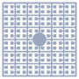 Pixelhobby Midi Beads 363 Light Dusty Blue 2x2mm - 140 pixels