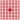 Pixelhobby Midi Beads 306 Extra Dark Coral Red 2x2mm - 140 pixels