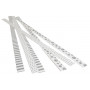 Strips Adhesive White with Silver design 420x15mm - 6 pcs