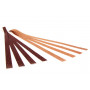 Star strips Glitter Copper & Brown 420x15mm - 8 pcs