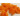 Feather Orange 5-8cm - approx. 7g