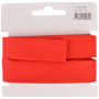 Infinity Hearts Binding Tape Cotton 40/20mm 04 Red - 5m