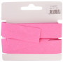 Infinity Hearts Binding Tape Cotton 40/20mm 08 Pink - 5m