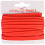 Infinity Hearts Piping Tape Cotton 11mm 04 Red - 5m