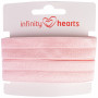 Infinity Hearts Folding Elastic 20mm 115 Pink - 5m