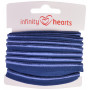 Infinity Hearts Piping Tape Stretch 10mm 370 Navy Blue - 5m