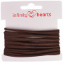 Infinity Hearts Cord Alcantara 2mm 06 Dark Brown - 5m