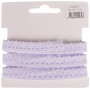 Infinity Hearts Lace Ribbon Polyester 11mm 01 White - 5m
