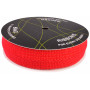 Knitted Ribbon with Midfold 25mm 03 Red - 5m
