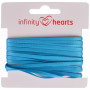 Infinity Hearts Satin Ribbon Double Faced 3mm 325 Turqouise - 5m