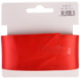 Infinity Hearts Satin Ribbon Double Faced 38mm 250 Red - 5m
