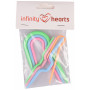 Infinity Hearts Cable Stitch Needles Plastic 3-6mm Ass. colours - 7 pcs