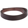Leather Handle/Bag Strap Leather Dark Brown 65x1,8cm - 2 pcs