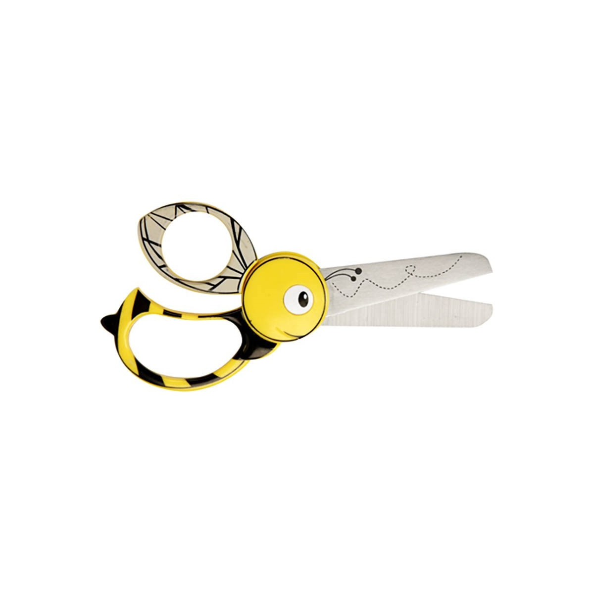 Kids Animal Scissors, Bee, L: 13 cm, 1 pc