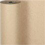 Wrapping Paper, natural, W: 50 cm, 60 g, 100 m/ 1 roll