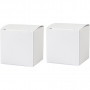 Folding box, size 5.5x5.5 cm, 120 g, 10 pcs, white
