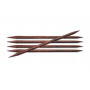 KnitPro Cubics Double Pointed Knitting Needles Wood 15cm 3.50mm / 5.9in US4