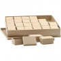 Boxes, size 5x7 cm, H: 3,5 cm, 24 pc/ 24 pack