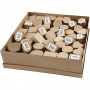 Mini Boxes, H: 3 cm, dia. 4-6 cm, 144 pc/ 1 pack