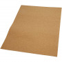 Cork Sheets, size 35x45 cm, thickness 2 mm, 4 pc/ 1 pack