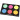 Watercolour, neon colours, H: 16 mm, D 44 mm, 1 pack